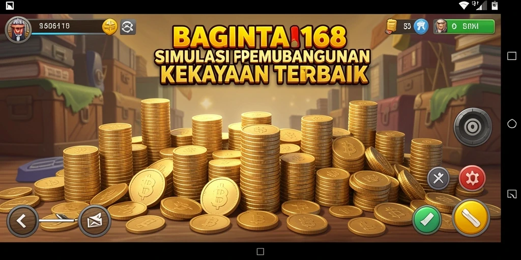 Tangkapan layar gameplay BAGINTA168 yang menampilkan manajemen bisnis yang menarik.