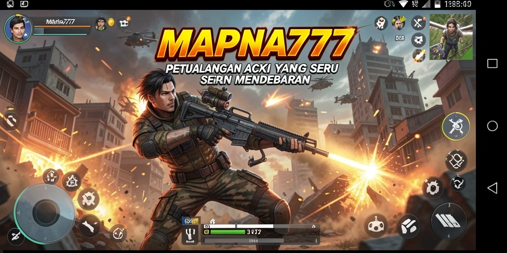 Gameplay mendebarkan di MAPNA777 dengan aksi intens.
