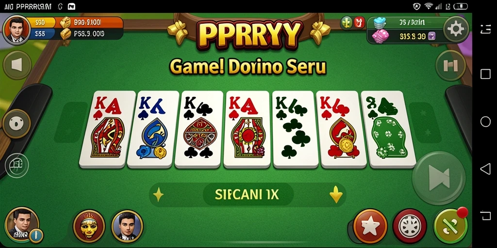 Tampilan gameplay seru dalam PPRRYY yang penuh warna.