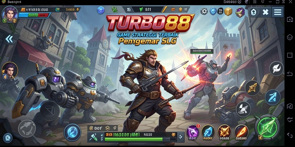 Tampilan gameplay seru di TURBO88 dengan strategi mendalam.